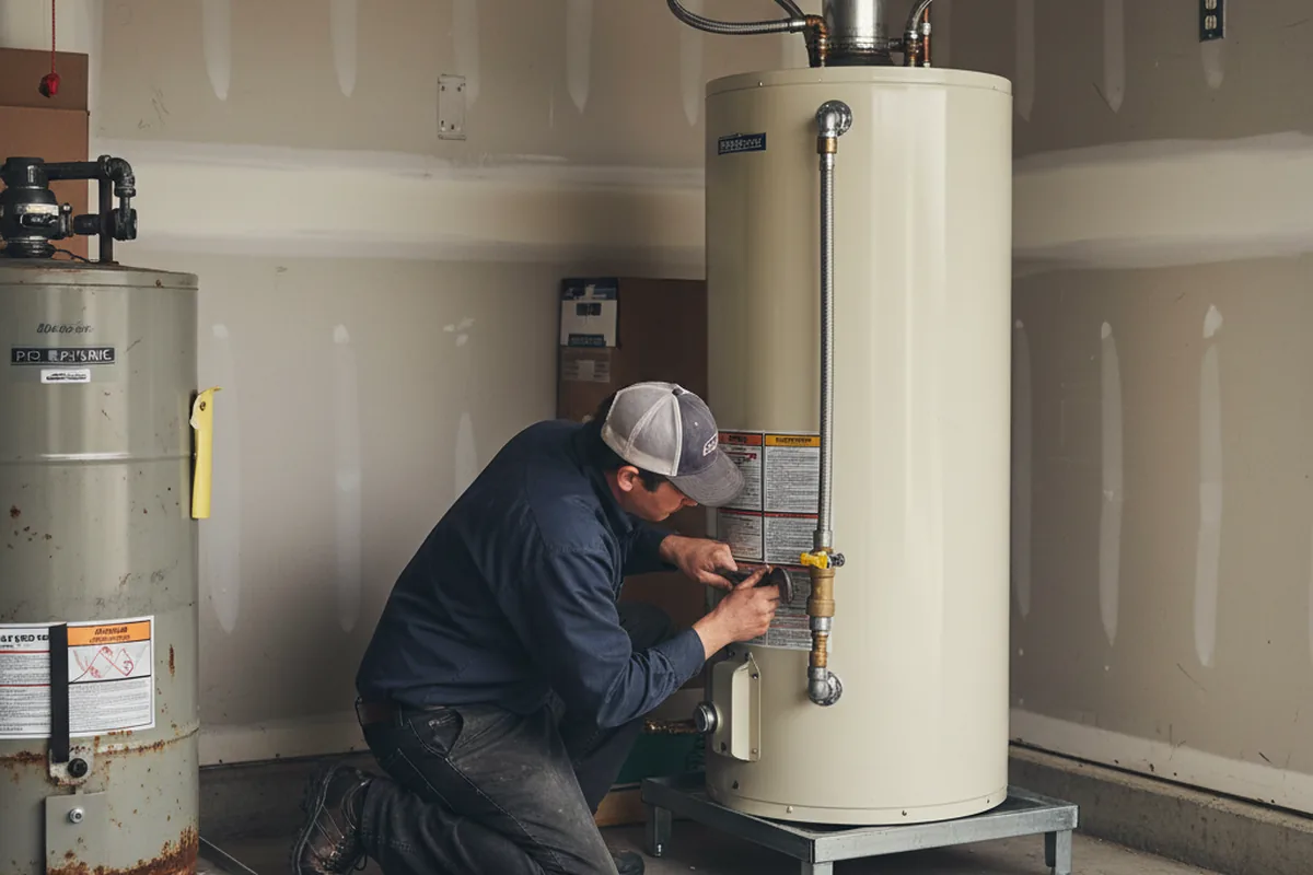 Water heater and shutoff valve replacement in Florida